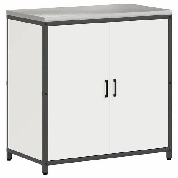 Konyhai Tároló Készlet polcokkal 3 pcs Fehér 240 x 50 x 92 cm