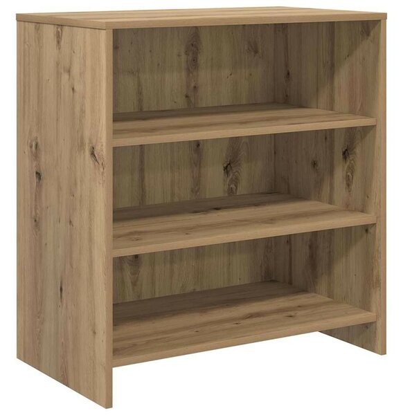Oldalszekrények 3 pcs kézműves tölgy 70 x 41 x 75 cm Faanyag