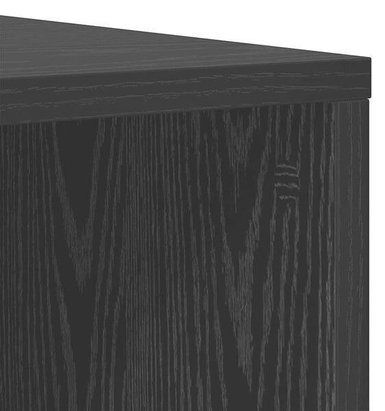 TV szekrény garnitúra 2 pcs Musta tammi 107 x 35 x 37 cm
