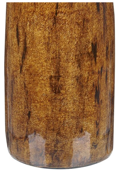 Virágtartó váza BURGOS Kerámia 52 cm Barna