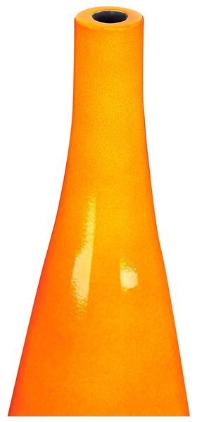 Virágtartó váza SABADELL Kerámia 50 cm Narancssárga