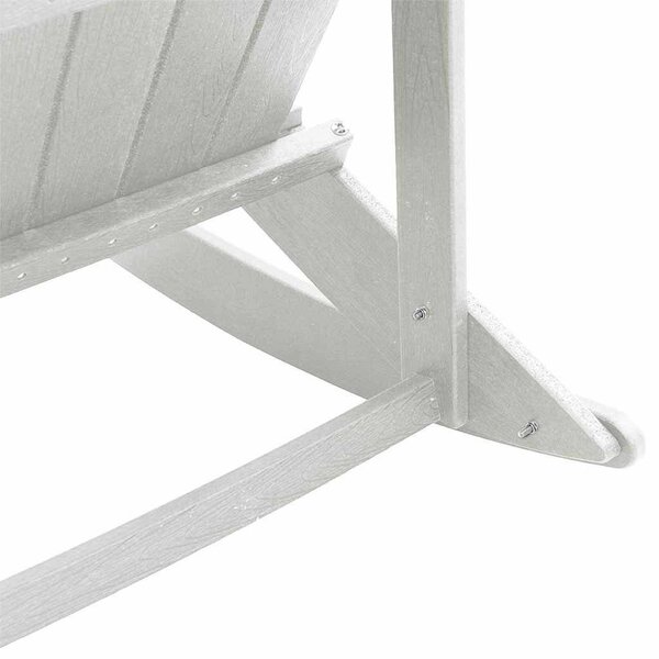Adirondack hintás székek 2 pcs Fehér HDPE