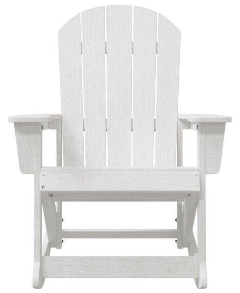 Adirondack hintás székek 2 pcs Fehér HDPE