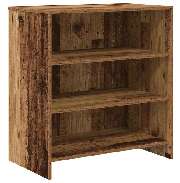 Oldalszekrények 3 pcs Régi fa 70 x 41 x 75 cm Faanyag