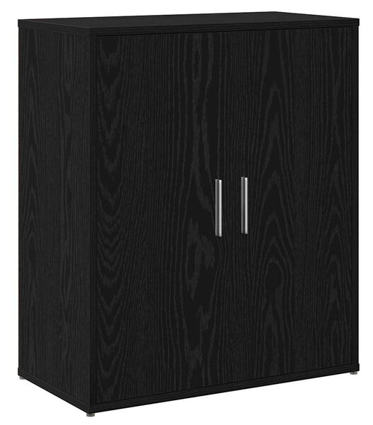 Magasfiú 2 pcs Musta tammi 60 x 31 x 70 cm Faanyag