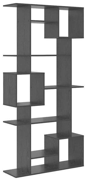 Könyvespolc Musta tammi 92 x 29 x 188 cm Faanyag
