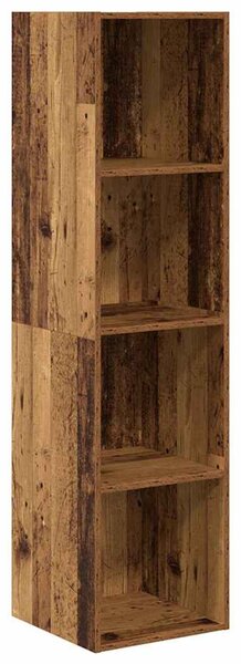 TV szekrény garnitúra 4 pcs Régi fa 37 x 37 x 142.5 cm Faanyag