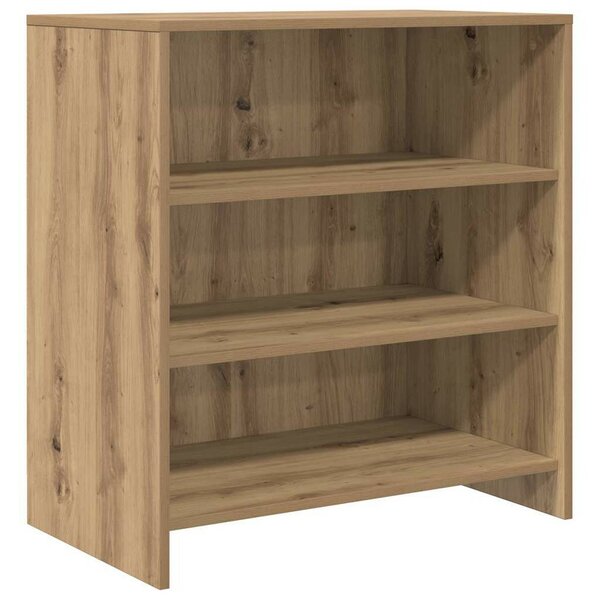 Oldalszekrények 2 pcs kézműves tölgy 70 x 41 x 75 cm Faanyag