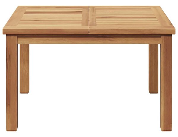 Dohányzóasztal Barna 60 x 60 x 36 cm Tömör Teakfa
