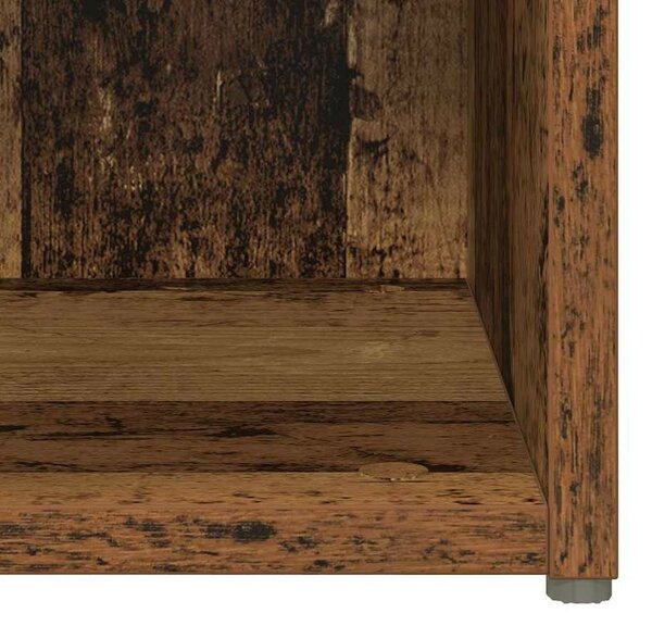 TV Szekrény Szett 6 pcs Öreg fa 37 x 35 x 72 cm Faanyag