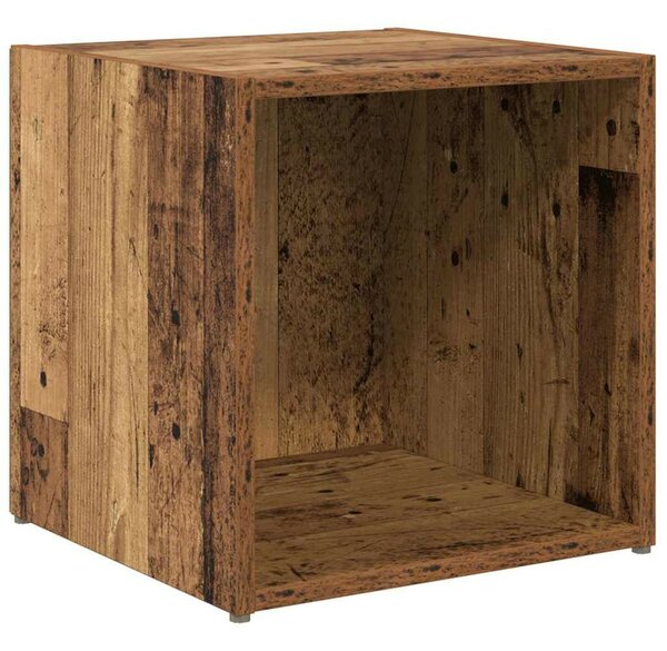 TV Szekrény Szett 6 pcs Öreg fa 37 x 35 x 72 cm Faanyag