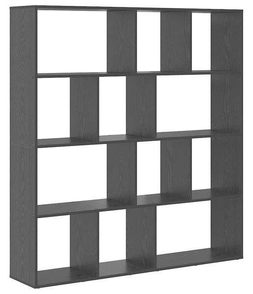 Könyvespolc Musta tammi 132 x 29 x 141.5 cm Faanyag
