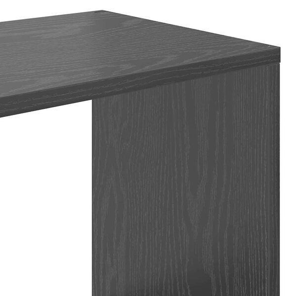 Könyvespolc Musta tammi 132 x 29 x 141.5 cm Faanyag