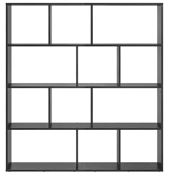 Könyvespolc Musta tammi 132 x 29 x 141.5 cm Faanyag