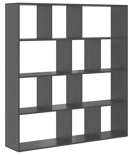 Könyvespolc Musta tammi 132 x 29 x 141.5 cm Faanyag