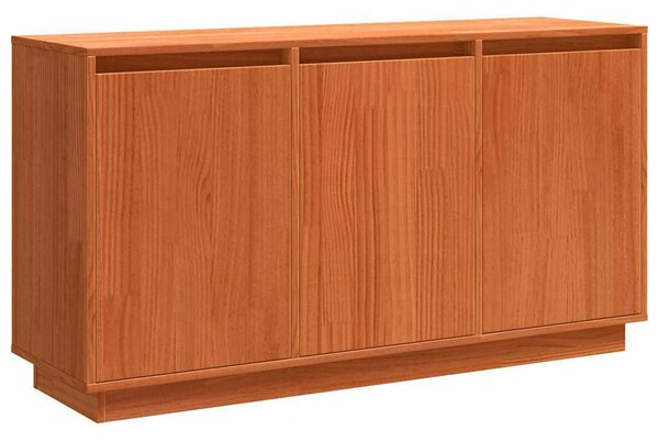 Széf Barna 111 x 34 x 60 cm Tömör fenyőfa