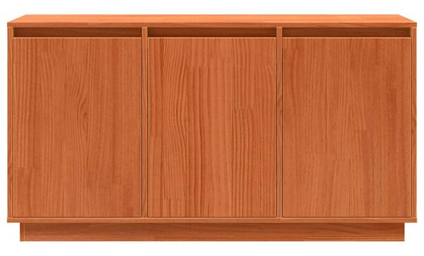 Széf Barna 111 x 34 x 60 cm Tömör fenyőfa