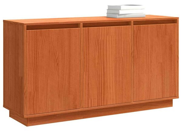 Széf Barna 111 x 34 x 60 cm Tömör fenyőfa