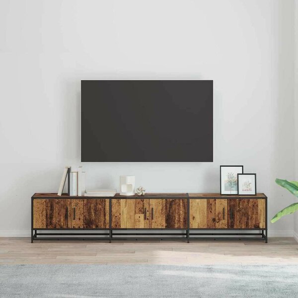 TV szekrény Régi fa 210 x 35 x 41 cm Faanyag