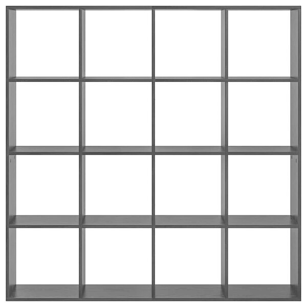 Könyvespolc Musta tammi 137.5 x 29 x 137.5 cm Faanyag