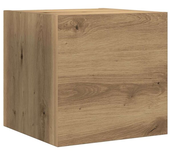 TV szekrény garnitúra 7 pcs kézműves tölgy 180 x 30 x 120 cm