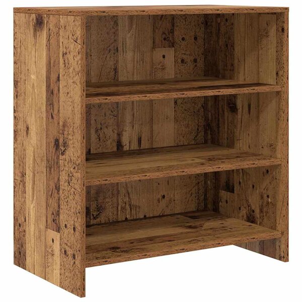 Oldalszekrények 2 pcs Régi fa 70 x 41 x 75 cm Faanyag