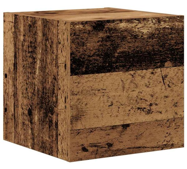 TV szekrény garnitúra 8 pcs Régi fa 100 x 30 x 30 cm Faanyag