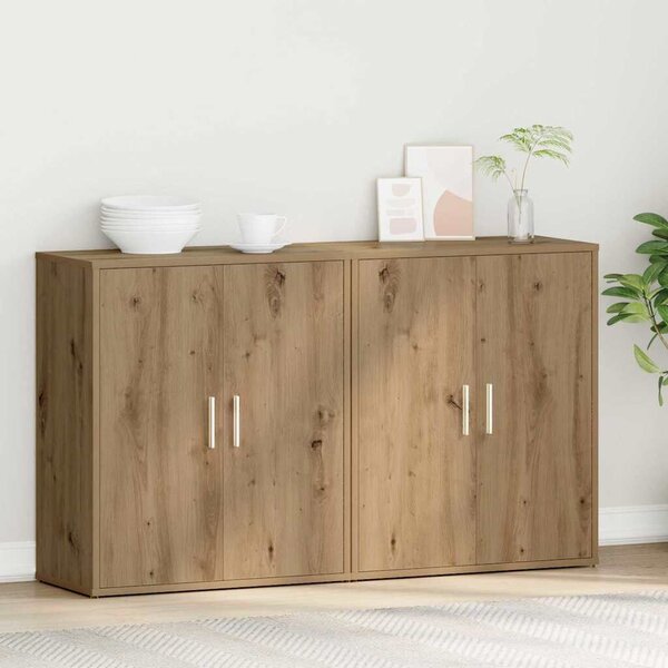 Magasfiú 2 pcs kézműves tölgy 60 x 31 x 70 cm Faanyag