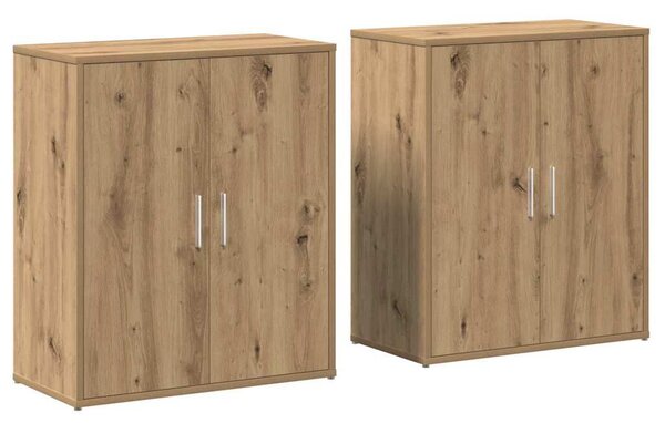 Magasfiú 2 pcs kézműves tölgy 60 x 31 x 70 cm Faanyag