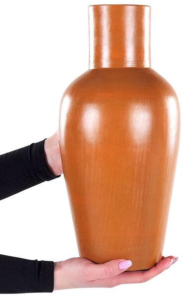 Dekor váza KARFI Kerámia 37 cm Narancssárga