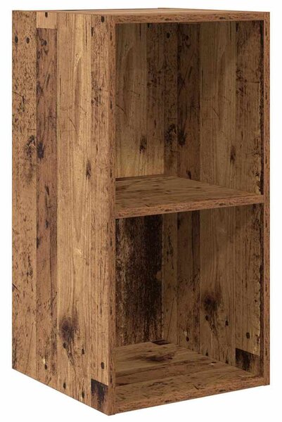 TV szekrény garnitúra 4 pcs Régi fa 37 x 37 x 72 cm Faanyag