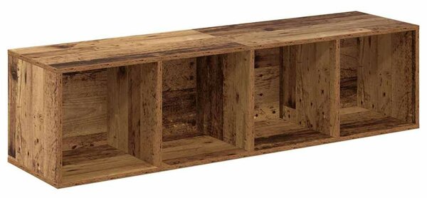TV szekrény garnitúra 2 pcs Régi fa 37 x 37 x 142.5 cm Faanyag