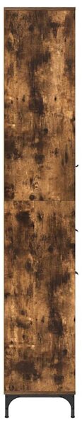 Fürdőszobai magas szekrény Füstölt tölgy 31.5 x 33 x 190 cm