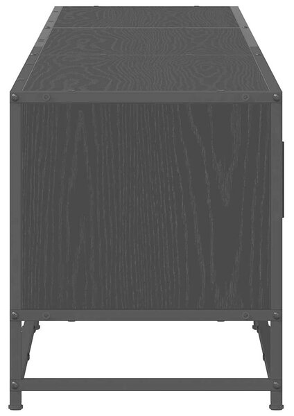 TV szekrény Musta tammi 210 x 35 x 41 cm Faanyag