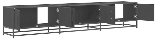 TV szekrény Musta tammi 210 x 35 x 41 cm Faanyag