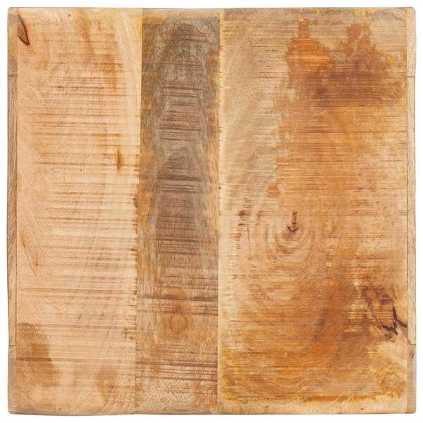 Végasztalok polcokkal Barna 40 x 40 x 49 cm tömör mangófa