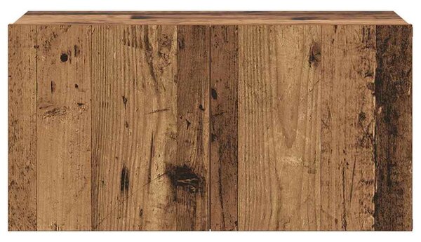 TV szekrény 3 pcs Barna 60 x 30 x 30 cm Faanyag