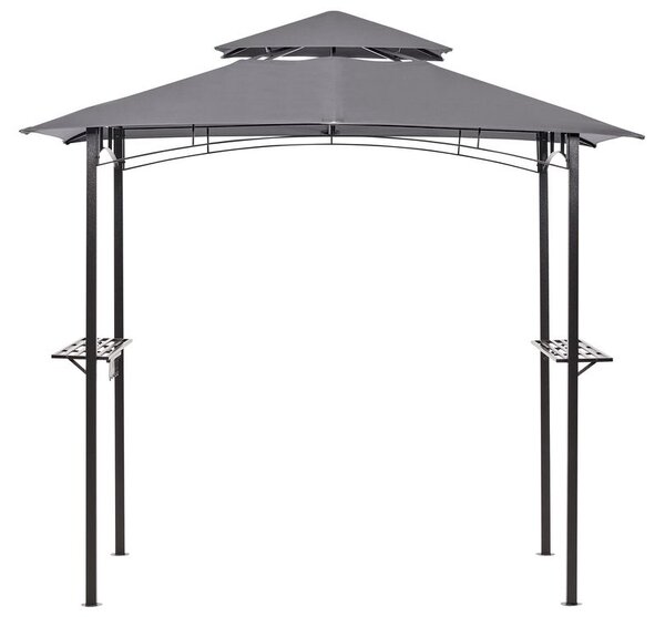 Pavilon NARO Fém 240 cm 148 cm Szürke