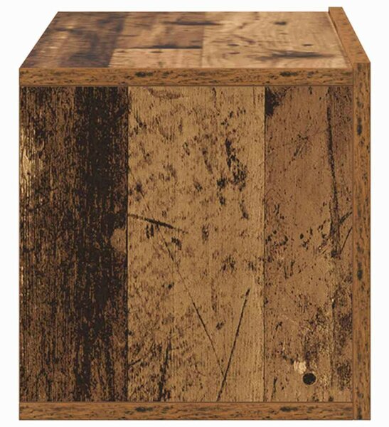 TV szekrény 3 pcs Barna 60 x 30 x 30 cm Faanyag