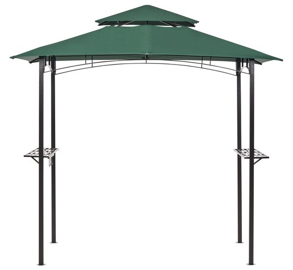 Pavilon NARO Fém 240 cm 148 cm Sötétzöld