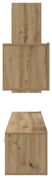 TV szekrény garnitúra 4 pcs kézműves tölgy 30.5 x 30 x 90 cm