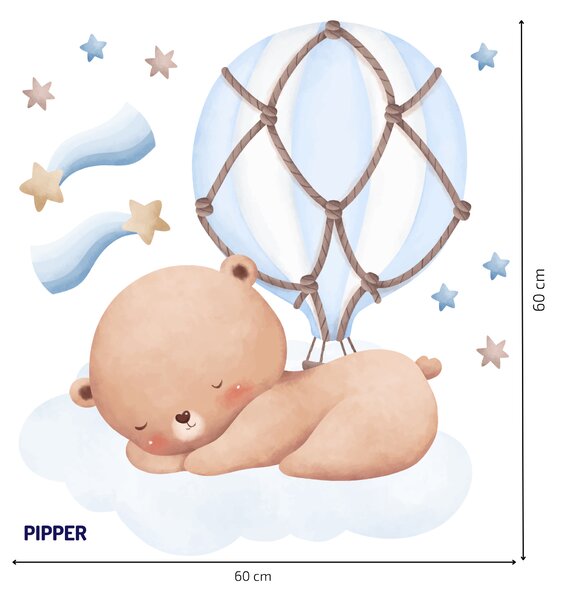 PIPPER. Falmatrica "Alvó mackó"