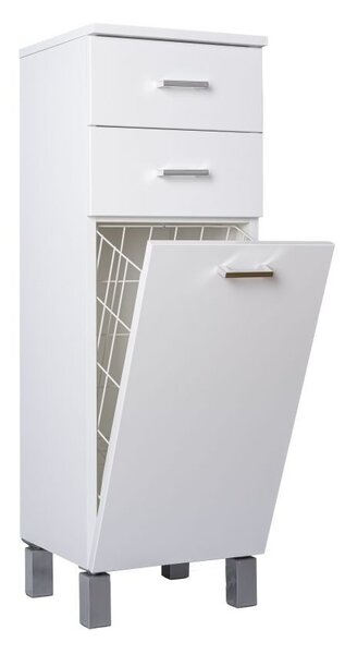 Viva STYLE fürdőszobai ÁLLÓSZEKRÉNY 100 szennyestartós - 2 fiók - 35 x 33 x 100 cm
