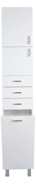 Viva STYLE fürdőszobai ÁLLÓSZEKRÉNY 192 magas szennyestartós - BALOS - 35 x 28 x 192 cm