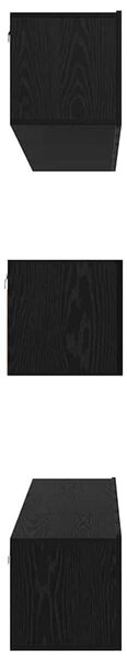 TV szekrény garnitúra 8 pcs Musta tammi 60 x 30 x 30 cm Faanyag