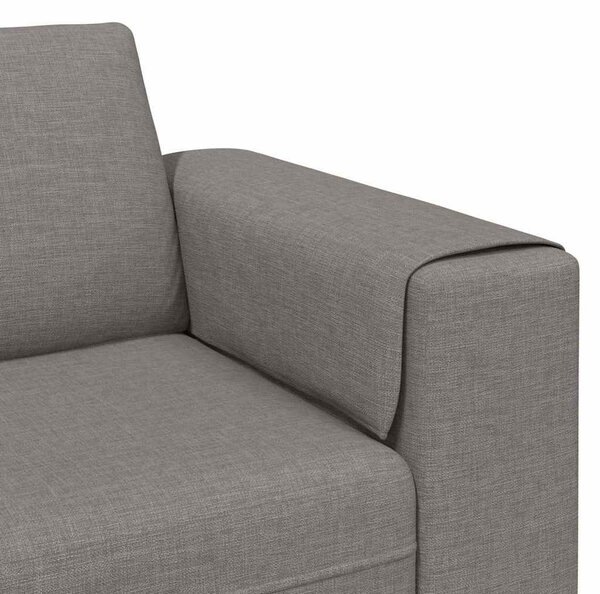 Kanapé Szett 3 pcs Tópszínű szövet