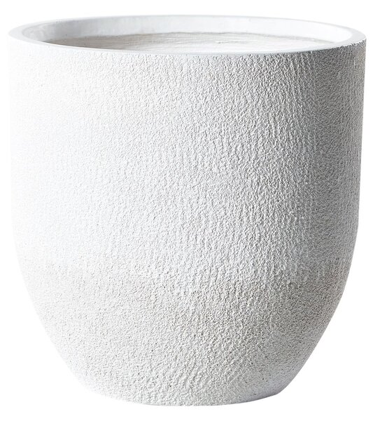Virágcserép KANNIA 46 cm Fehér