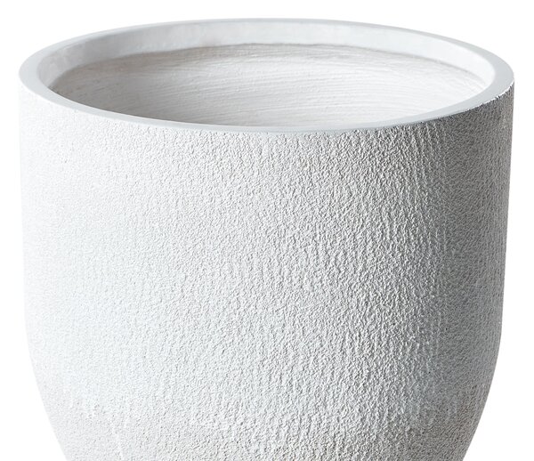 Virágcserép KANNIA 55 cm Fehér