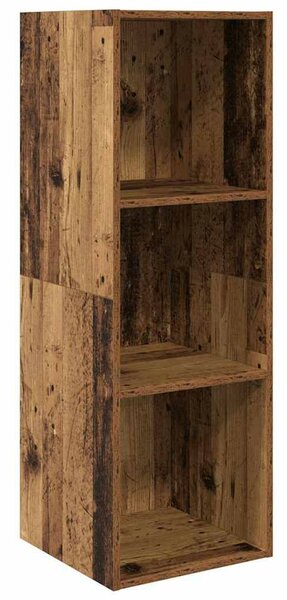 TV Szekrény Szett 3 pcs Régi fa 37 x 37 x 142.5 cm Faanyag