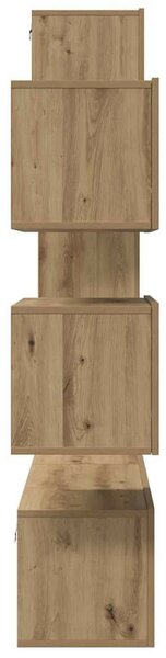 TV szekrény garnitúra 6 pcs kézműves tölgy 30.5 x 30 x 90 cm